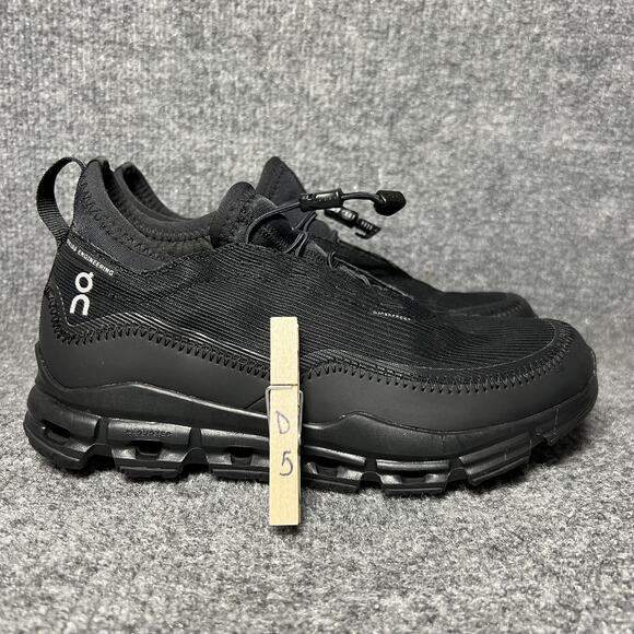 On Cloudaway Shoes Womens Size 5.5 Black Slip On Speed Laces Running CloudTec - Picture 9 of 9